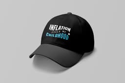 Inflation Stole My Childhood Baseball Cap - Baseball-Cap-inflation-stole-my-childhood-1.jpg