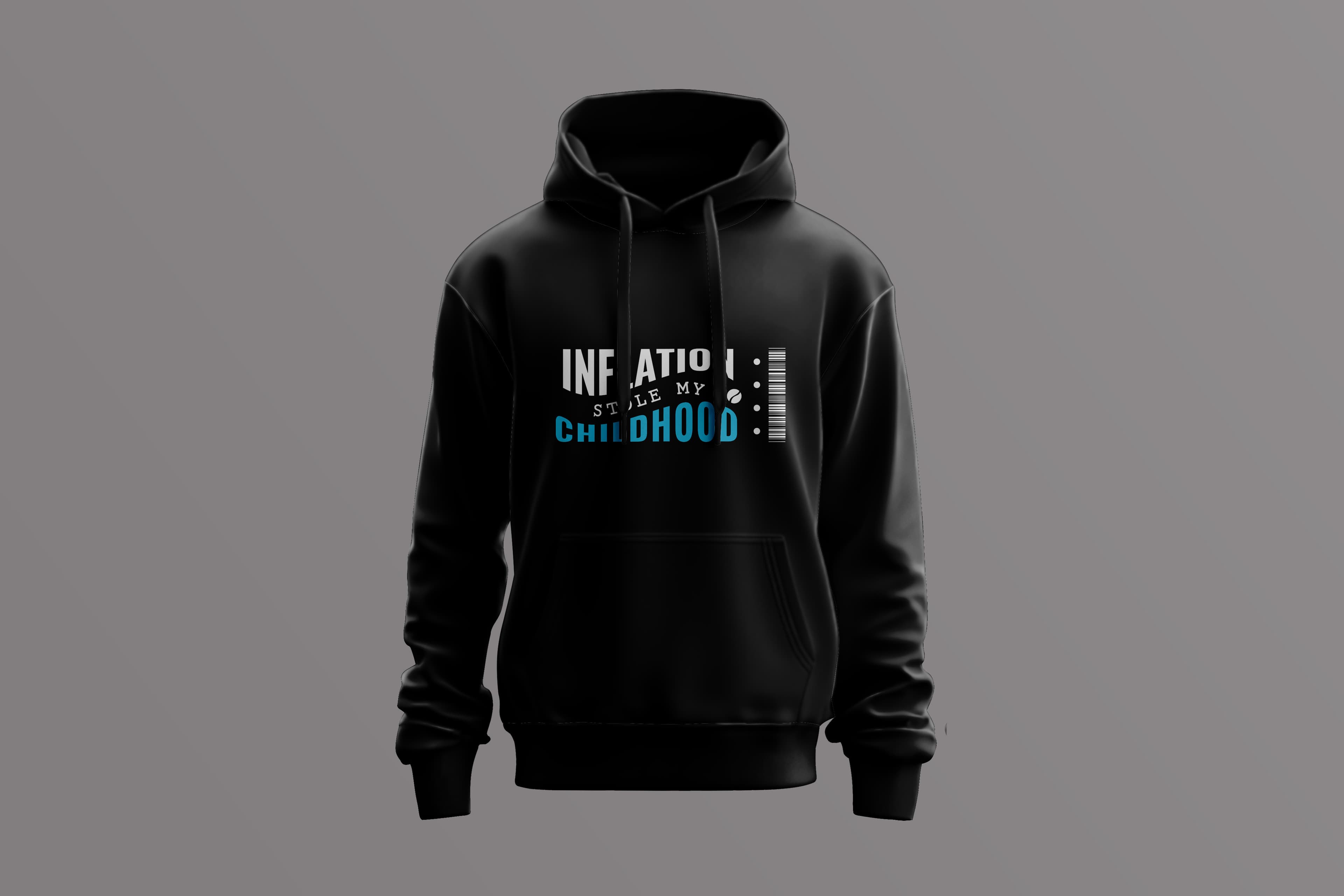 Inflation Stole My Childhood Hoodie - Non-Wavy